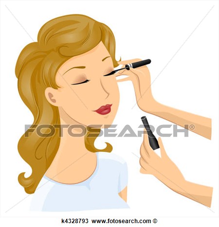 Back   Gallery For   Putting On Makeup Clip Art