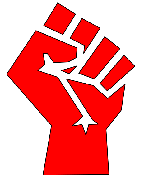 Clenched Fist Symbol   Clipart Best
