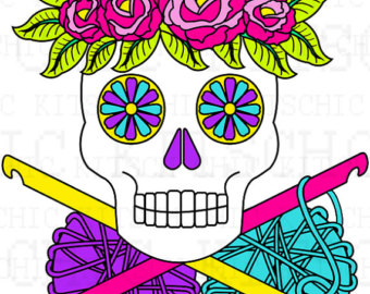 Crochet Skull Clipart Images   Pictures   Becuo
