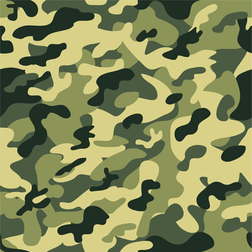 Different Camouflage Pattern Design Vector Set 01   Vector Pattern    