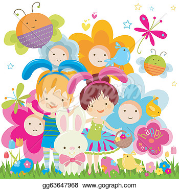Drawing   Easter Background  Clipart Drawing Gg63647968