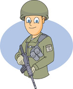 Free Military Clipart   Clip Art Pictures   Graphics   Illustrations