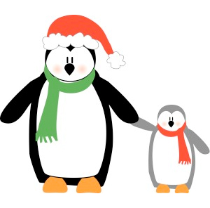 Holiday Penguin Clip Art   Clipart Panda   Free Clipart Images