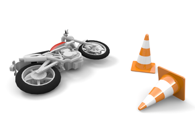 Motorcycle Accident Clipart