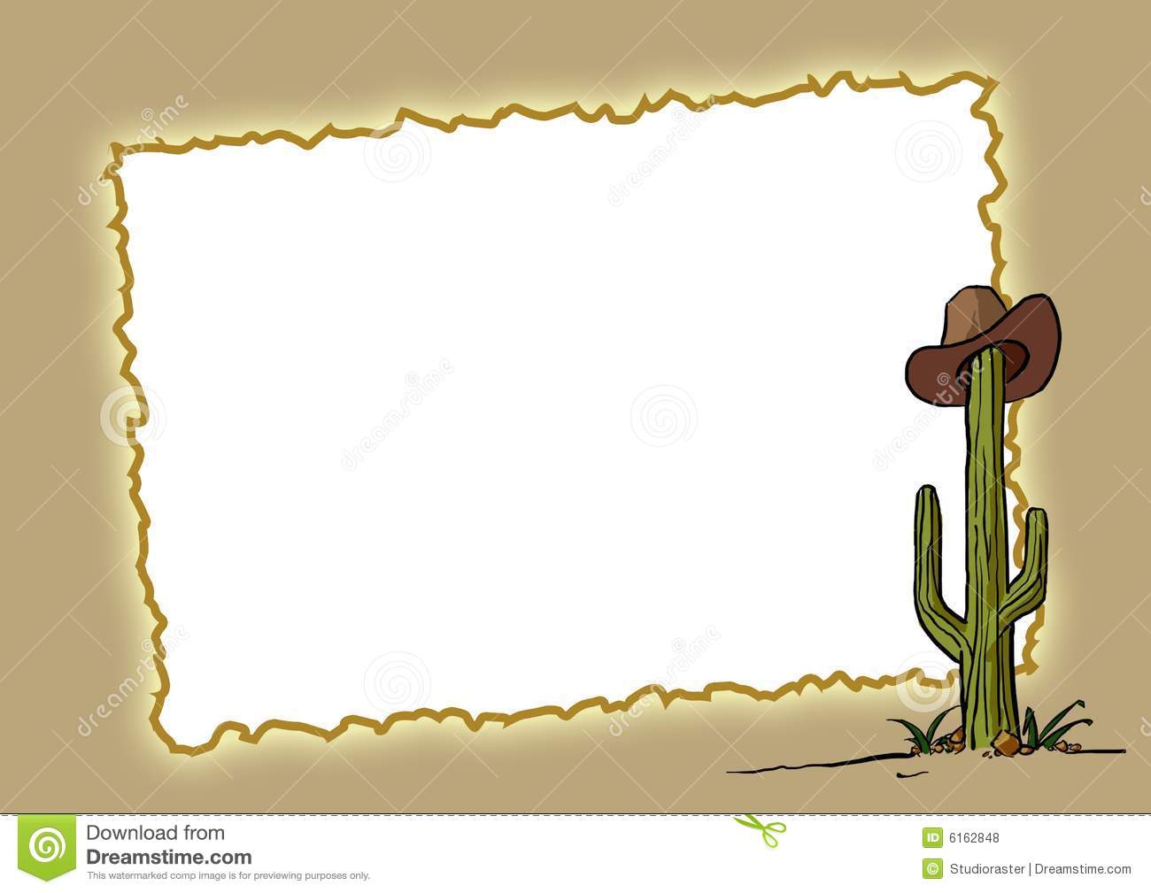 Old West Card 07 Royalty Free Stock Photos   Image  6162848
