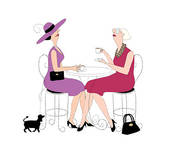 Tea Two Illustrations And Clipart