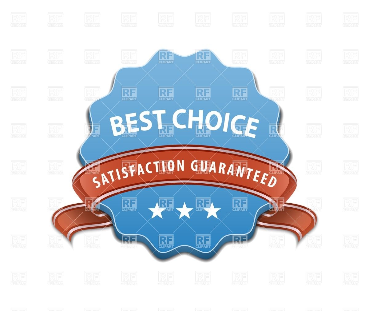 Best Choice And Satisfaction Guaranteed Label 26934 Design Elements    