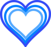 Blue Heart Clip Art   Free Clip Art   Vector Art At Clker Page 3