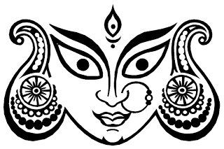 Craft For The Crafty Part 2  Maa Durga For Painting