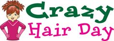 Crazy Hair Day Clip Art From Pto Today 