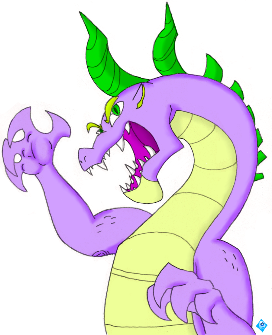 Mlp  Spike Adult Dragon By Mrddragon On Deviantart
