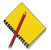 School Clipart Image   Clip Art Image Of A Yellow Spiral Notebook And