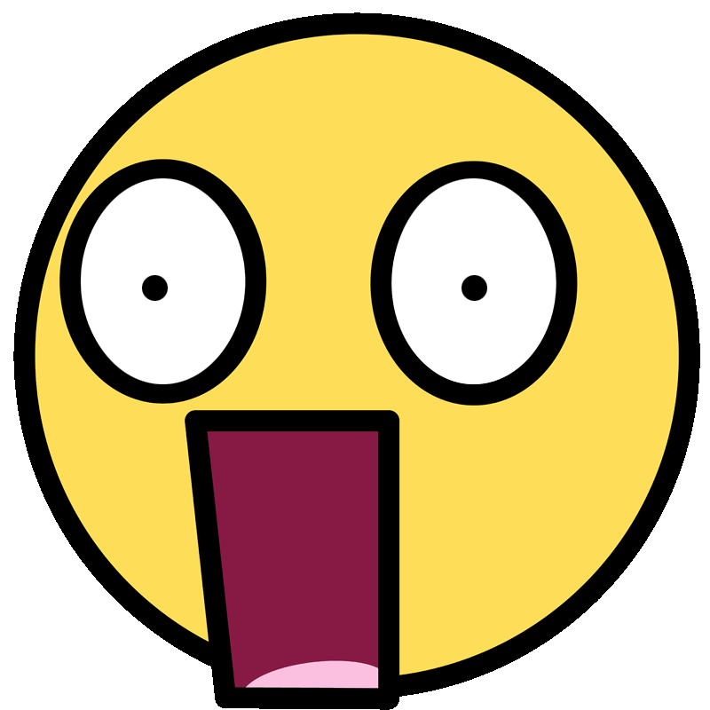 Shocked Face Emoticon Png Png Small Medi Shocked Face
