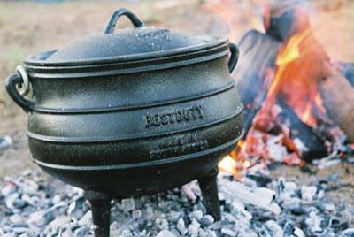 Taste Of Africa   Product  Cast Iron Potjies
