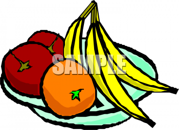 Bowl Of Fruit Clipart Picture