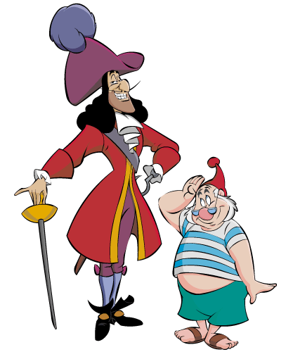 Captain Hook And Pirates Clip Art
