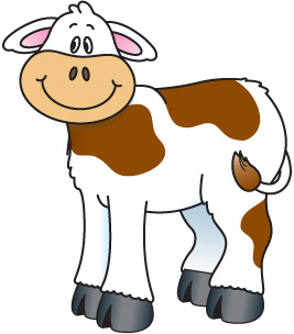 Cow Calf Clip Art