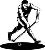 Field Hockey Stick Illustrations And Clipart