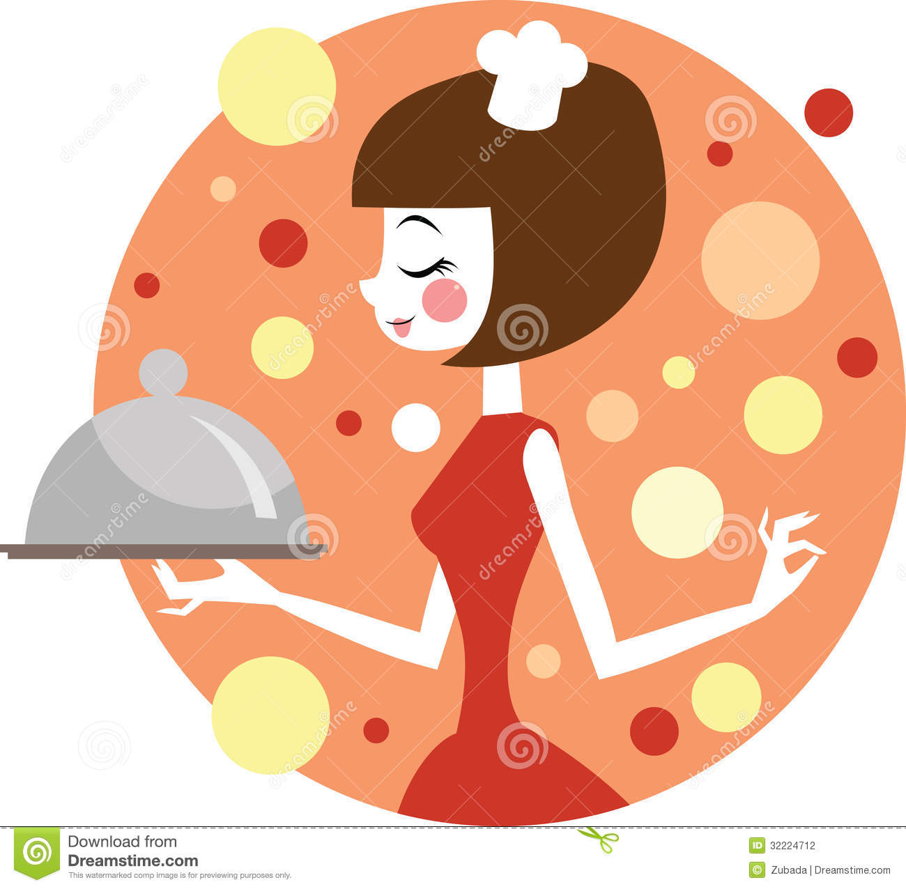 Girl Cooking Stock Photography   Image  32224712
