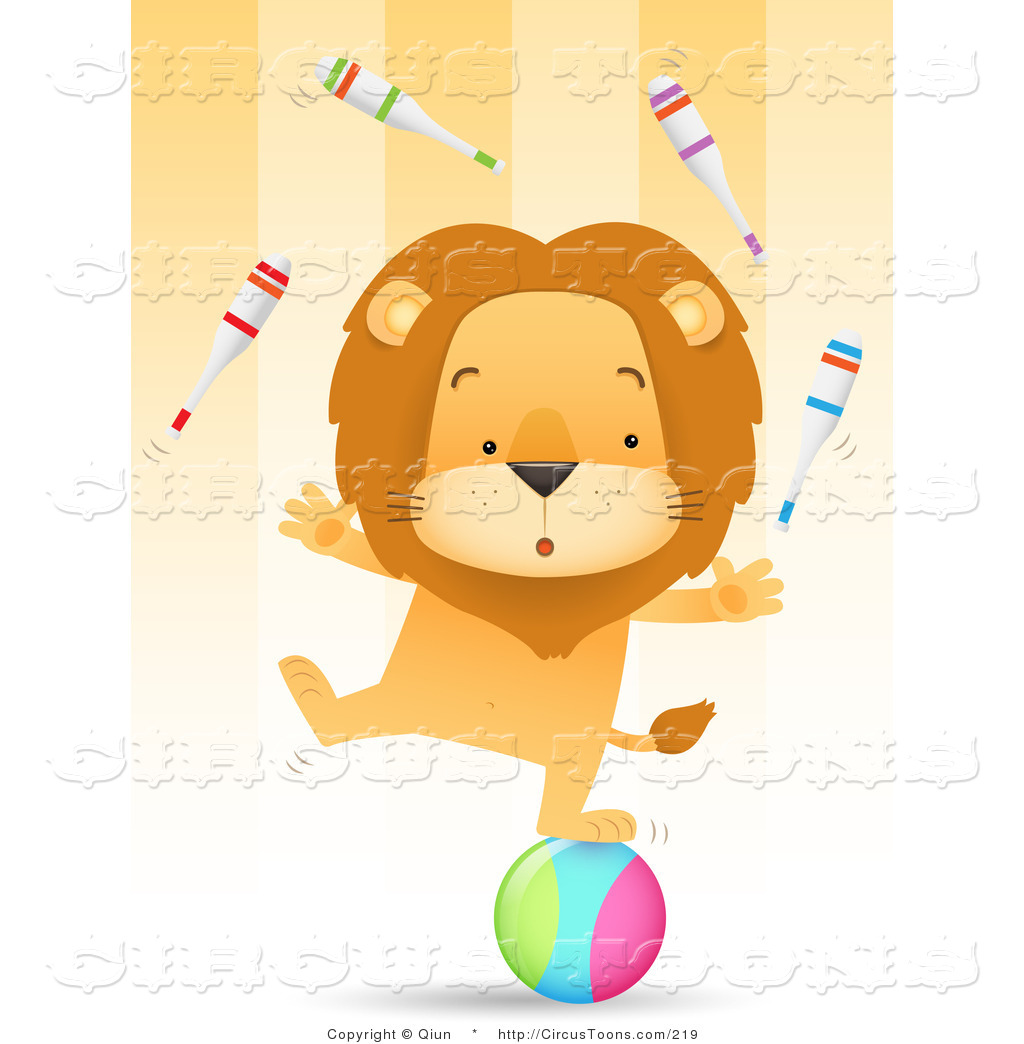 Larger Preview  Circus Clipart Of A Woodcut Styled Circus Lion Tamer