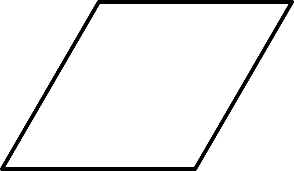Parallelogram Shape Clipart   Cliparthut   Free Clipart