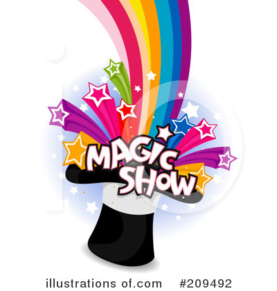 Royalty Free  Rf  Magic Show Clipart Illustration By Bnp Design Studio