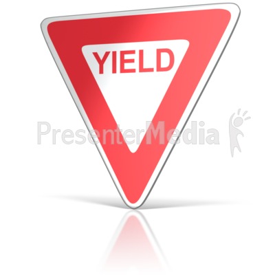 Yield Sign   Presentation Clipart   Great Clipart For Presentations    