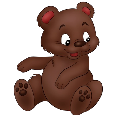 Brown Baby Clipart Cute Baby Brown Bears 2