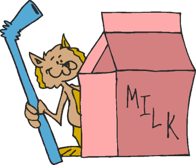 Clipart Milk  Clipart Milk  Cat Has Milk