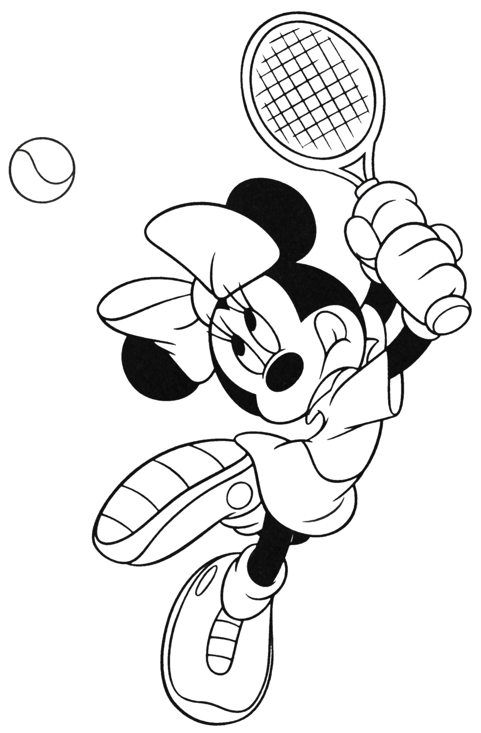 Disney Mickey Mouse Black And White Clipart