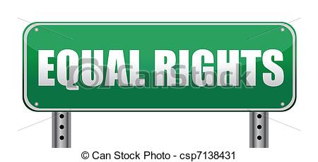 Equal Rights Clipart Equal Rights Road Sign