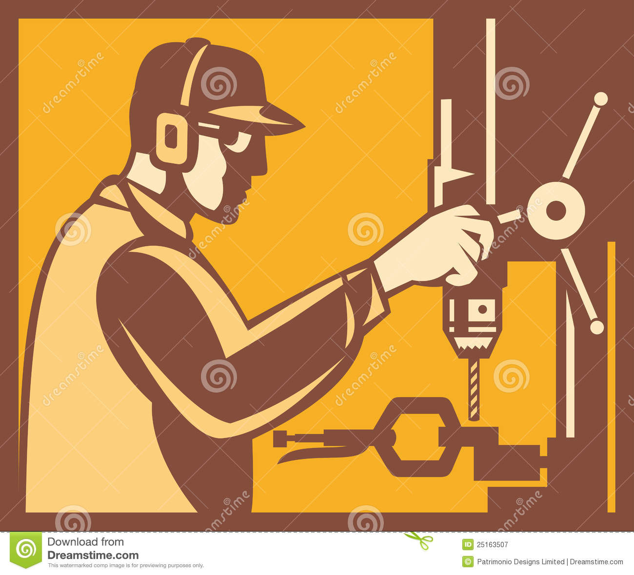 Factory Worker Clipart Factory Worker Operator With