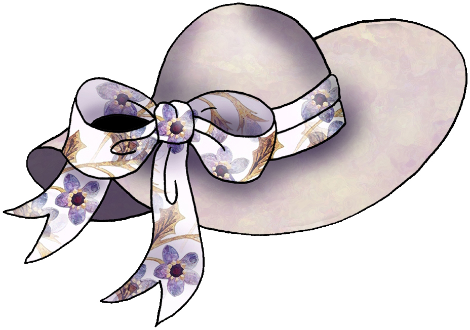 Fashion Hats   Clip Art Prints For Your Decoupage And Paper Crafts