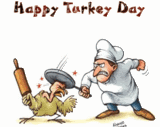 Happy Turkey Day Animated Thanksgiving Dinner Clip Art Pictures That