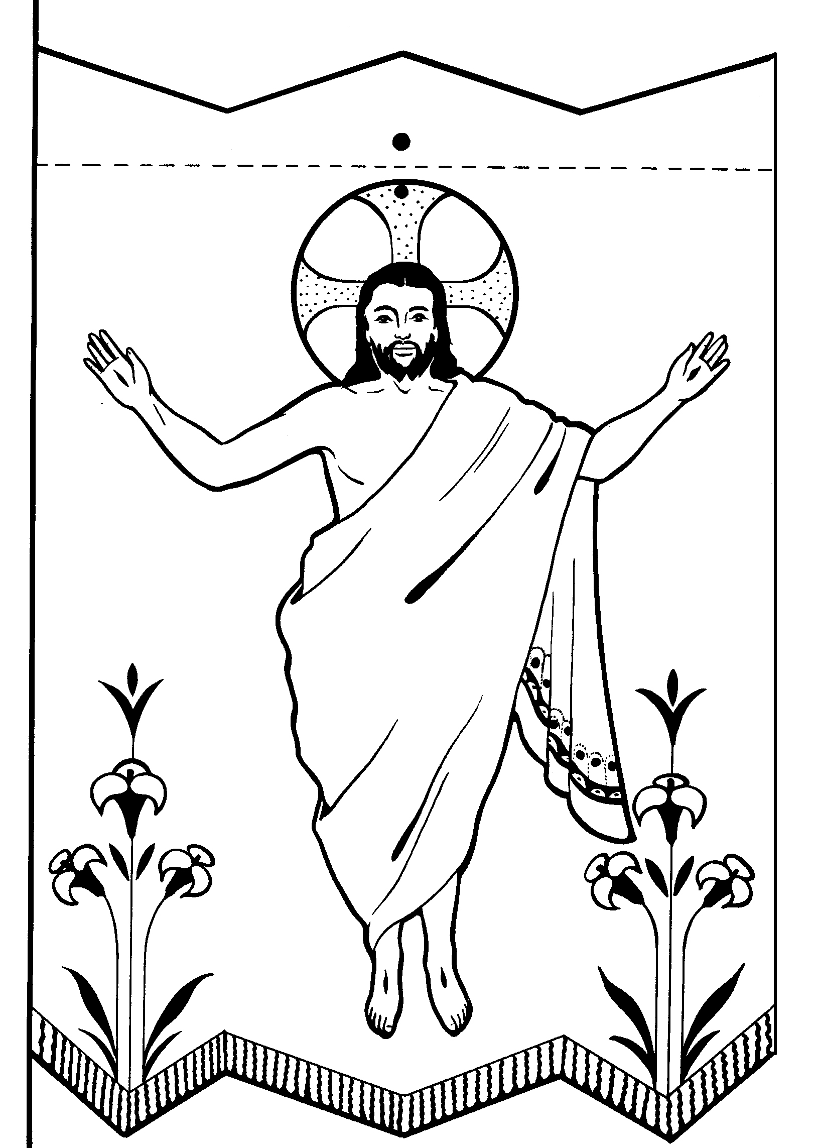 Jesus Tree  Symbols Bible Readings And Colouring Pages   Backwoods    