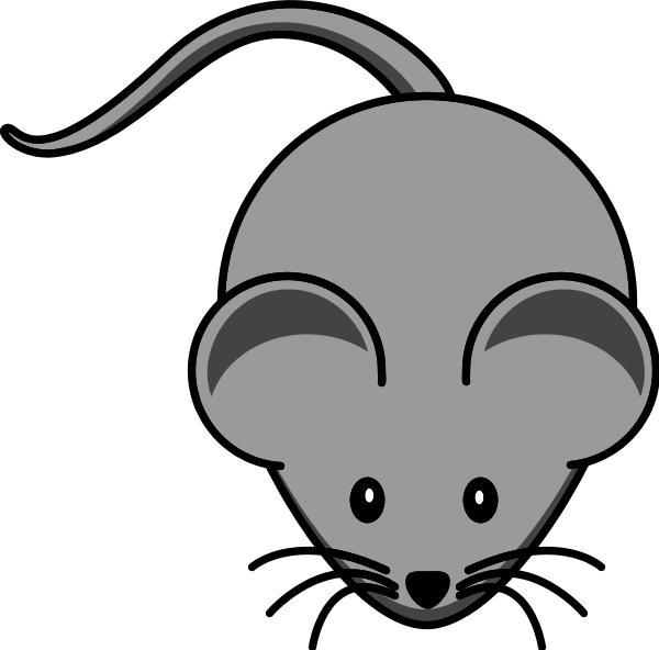 Mouse Cartoon   Vector Clip Art