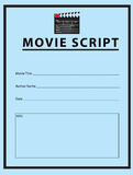 Movie Script Royalty Free Stock Photography