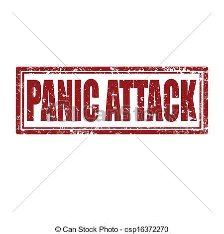 Of Panic Attack Stamp   Grunge Rubber Stamp With Text Panic