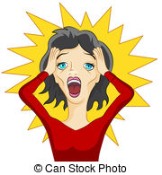 Panic Illustrations And Clip Art  5213 Panic Royalty Free
