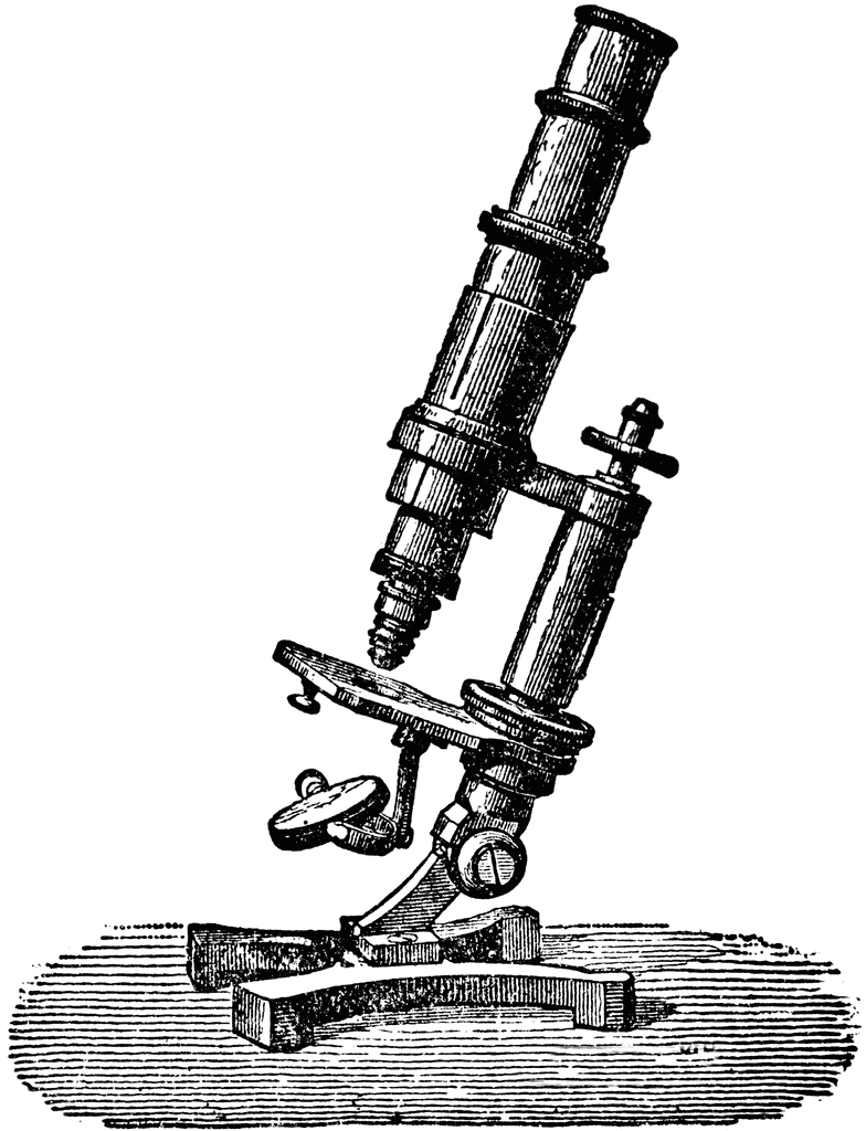 Portable Microscope   Clipart Etc