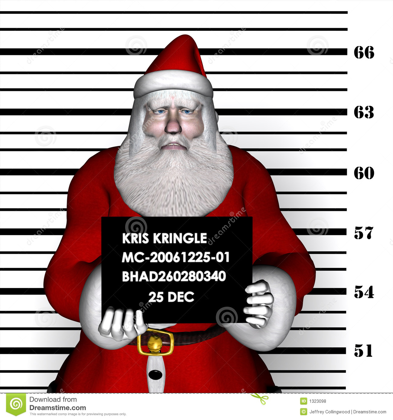 Santa Arrested For Breaking And Enteringbah Humbug Series