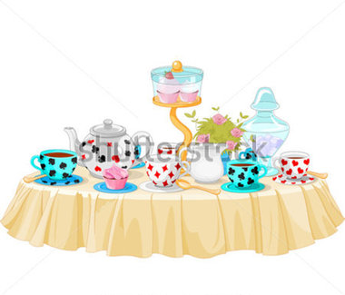 Source File Browse   Interiors   Wonderland Tea Party Decorated Table