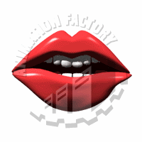 Talking Lips Animated Clipart