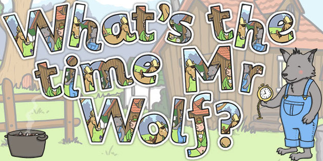 What S The Time Mr Wolf  Display Lettering   Letters Displays