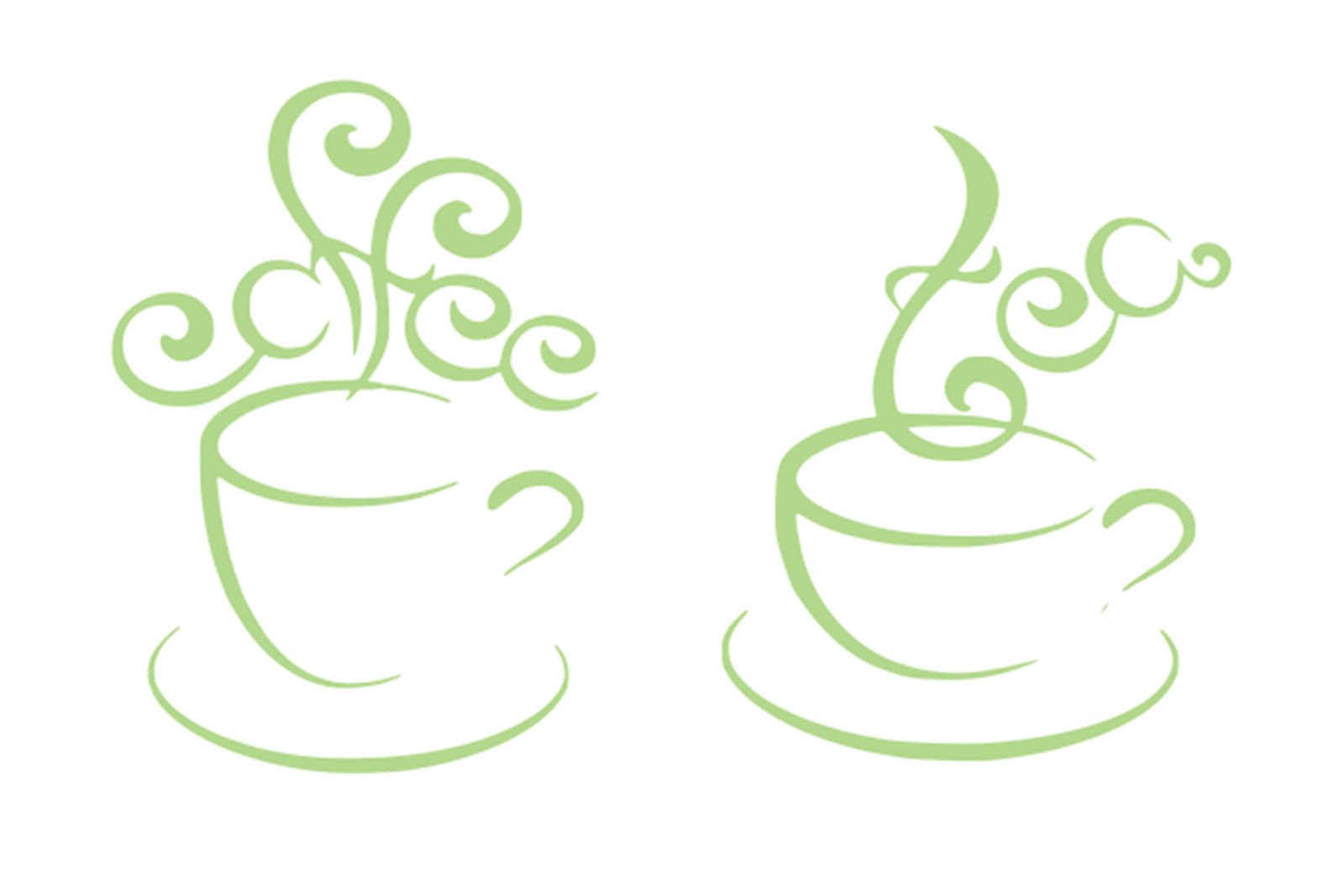 Coffee And Tea Designs That I Made Into A Svg File From A Clipart