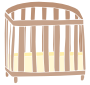 Crib Picture For Classroom   Therapy Use   Great Crib Clipart