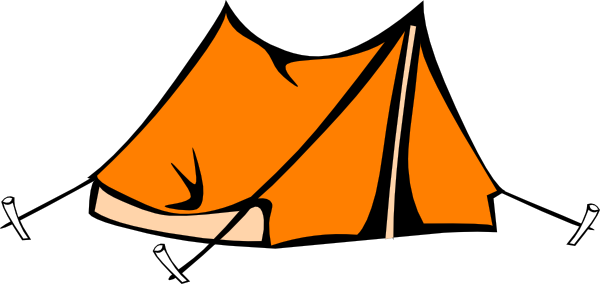 Orange Tent Clip Art At Clker Com   Vector Clip Art Online Royalty