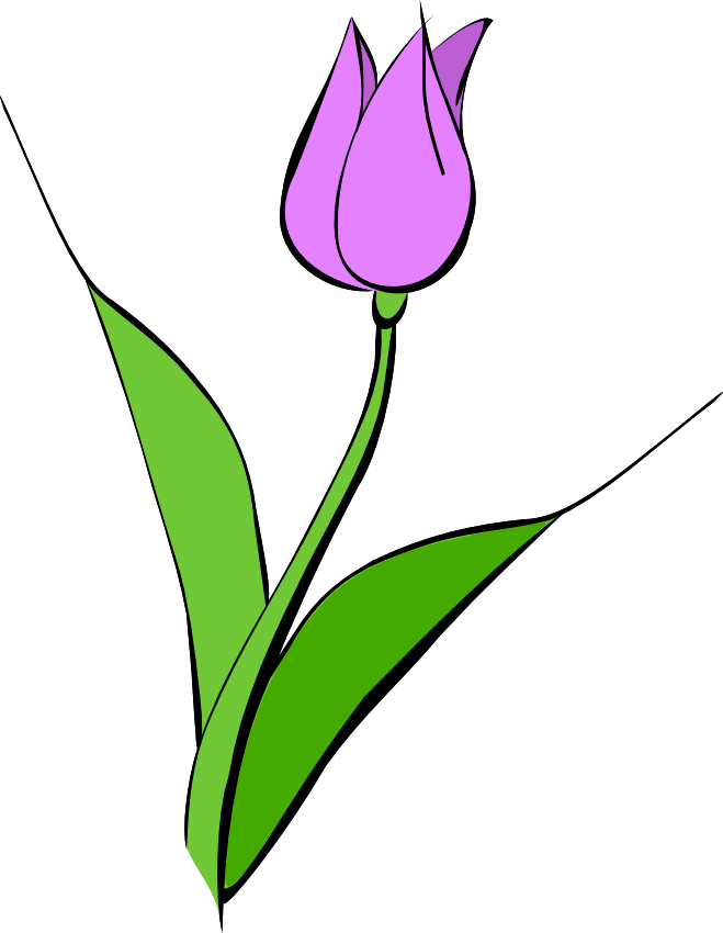 Purple Tulip Clip Art   Noelle Nichols  Blog