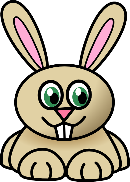 Rabbit Clip Art At Clker Com   Vector Clip Art Online Royalty Free