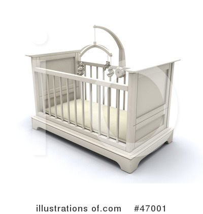 Royalty Free Rf Crib Clipart Illustration By Kj Pargeter Stock